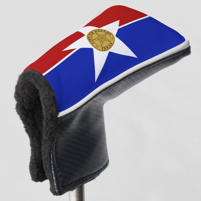 Dallas City Golf Headcover (3/4 Vorderseite)