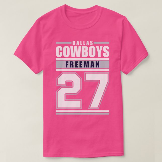 Dallas Cowboys Freeman 27 Players TShirt (Design vorne)