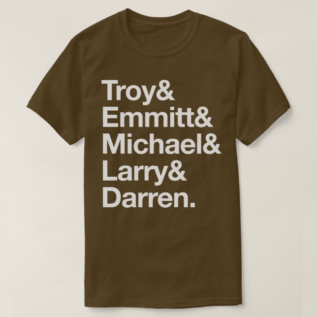 Dallas Cowboys Legenden der 90er Jahre T-Shirt (Design vorne)