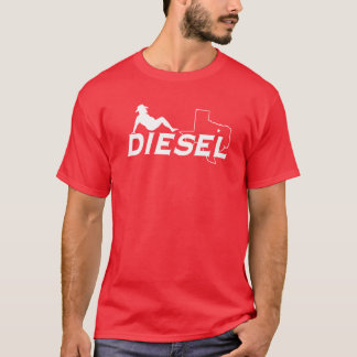 Dallas Dieselsoftball-Schmutzfänger-Mann-T - Shirt