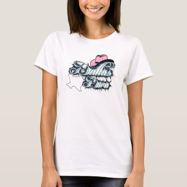 Dallas-Diva-T-Shirt T-Shirt (Vorderseite)