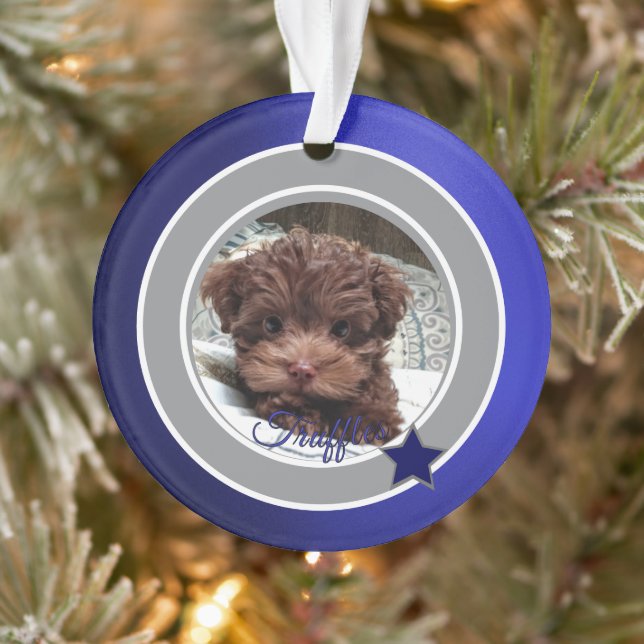 Dallas Dog Fan Anpassbar Ornament (Baum)