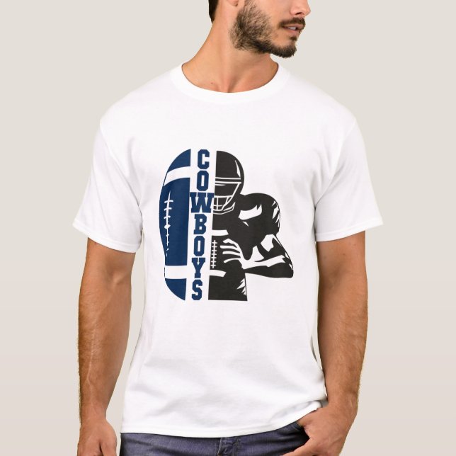Dallas Fan Cowboys t Shirt (Vorderseite)