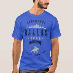 Dallas Fanatic Vintag Look Text T-Shirt