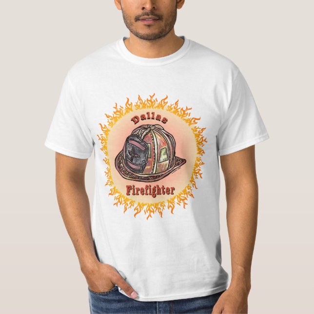 Dallas Firefighter T - Shirt (Vorderseite)