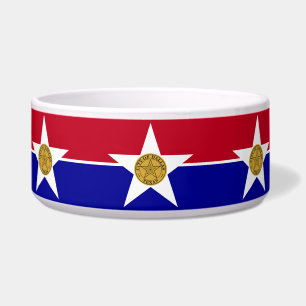 Dallas Flag Pet Bowl Napf