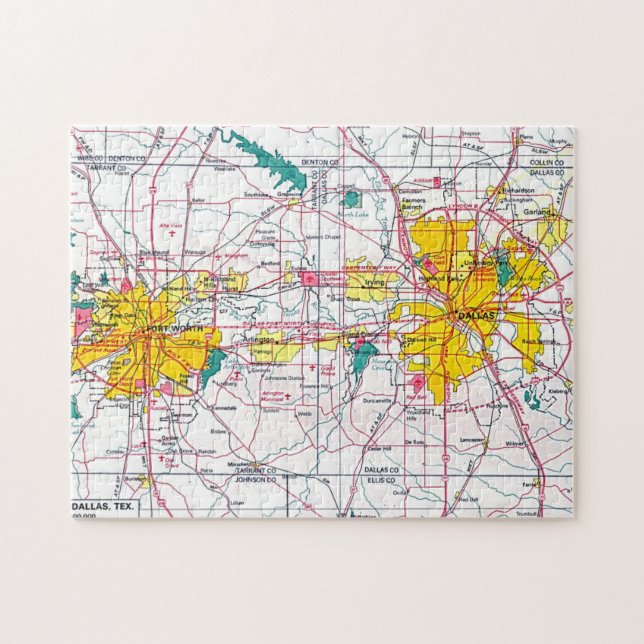 Dallas/Fort Worth Puzzle (Horizontal)