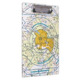 Dallas Ft. Worth Flyway Chart Klemmbrett
