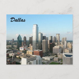 Dallas Innenstadt Postkarte