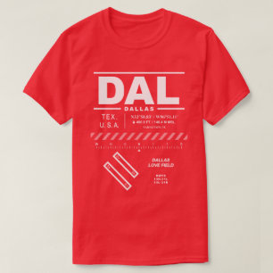 Dallas Liebe Field Airport DAL T - Shirt