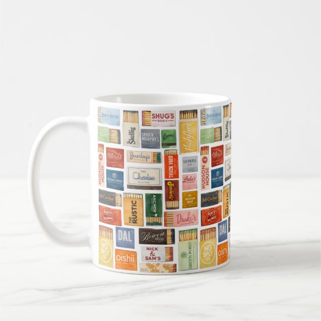 Dallas Matchbook Tasse (Links)