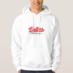 Dallas – Nur kühne Moves Vintage Minimalist Hoodie