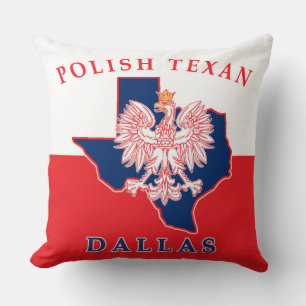 Dallas Polnisch Texan Kissen