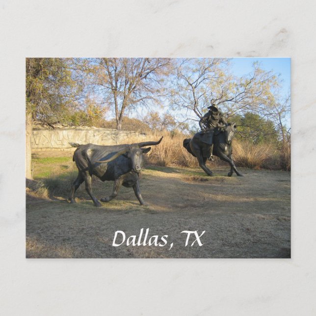 Dallas Postkarte (Vorderseite)