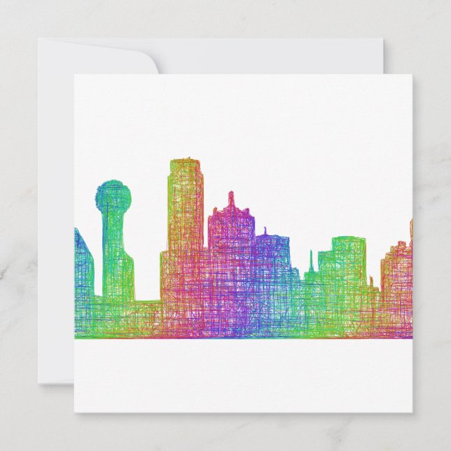 Dallas Skyline (Vorderseite)