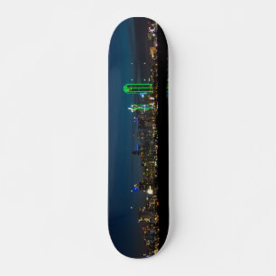 Dallas-Skyline-Dämmerung Pano Skateboard