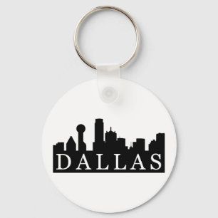 Dallas-Skyline Schlüsselanhänger