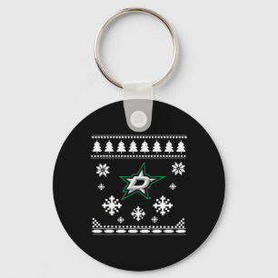 Dallas Stars Ugly Christmas Sweater Holidaze Schlüsselanhänger