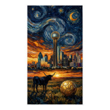 Dallas Sternenhimmel-Silhouette Weltmeisterschaft
