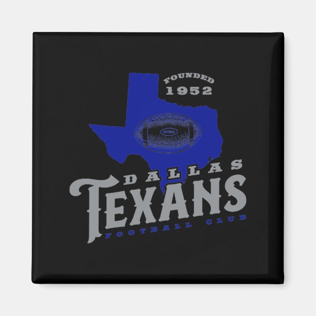 Dallas Texans  Magnet (Vorne)