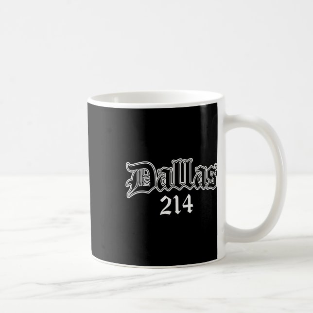Dallas Texas 214 Kaffeetasse (Rechts)