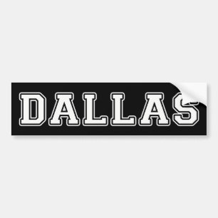 Dallas Texas Autoaufkleber