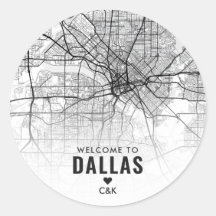 Dallas, Texas City Map | Begrüßung