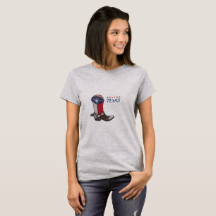 Dallas Texas Cowboy Boot T-Shirt