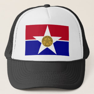 Dallas Texas Flagge Truckerkappe