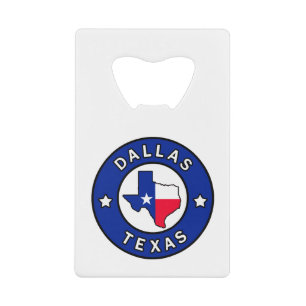 Dallas Texas Geldbeutel Flaschenöffner
