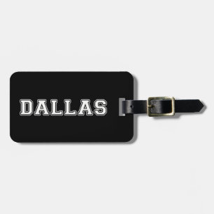 Dallas Texas Gepäckanhänger