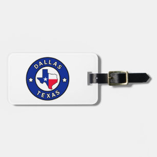 Dallas Texas Gepäckanhänger