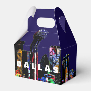 Dallas, Texas in Graffiti Geschenkschachtel