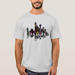 Dallas, Texas in Graffiti T-Shirt