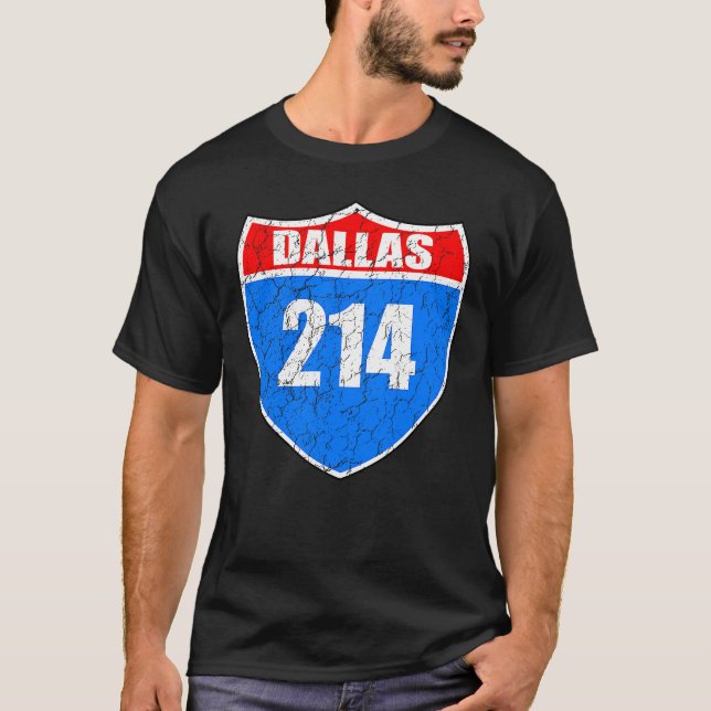 Dallas Texas Interstate 45 Pride Representation 21 T-Shirt (Vorderseite)