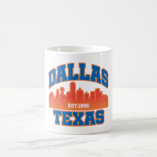 Dallas, Texas Kaffeetasse (Mittel)