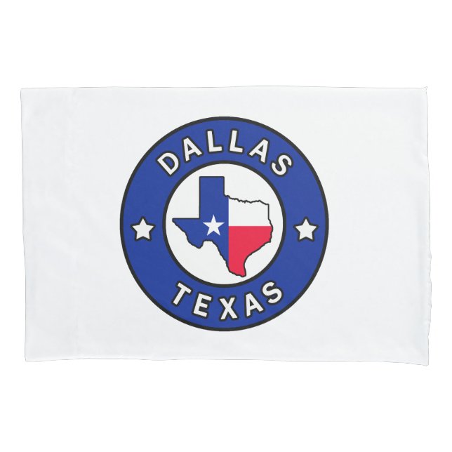 Dallas Texas Kissenbezug (Vorderseite)