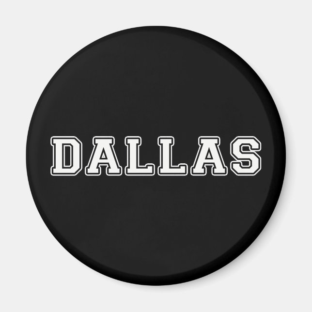Dallas Texas Magnet (Vorne)