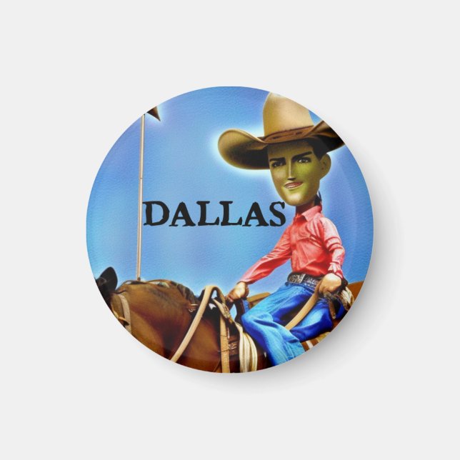 Dallas, Texas Magnet (Vorne)