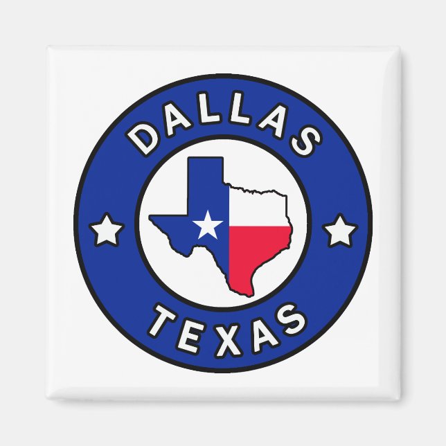 Dallas Texas Magnet (Vorne)