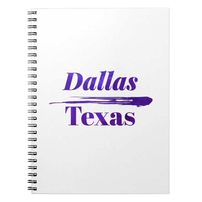 Dallas Texas Notizblock (Vorderseite)