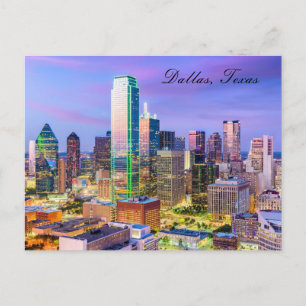 DALLAS TEXAS POSTCARD POSTKARTE