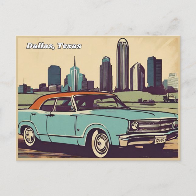 Dallas, Texas Postcard Postkarte (Vorderseite)