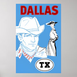 Dallas, Texas Poster