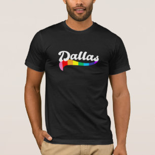 Dallas Texas Regenbogen schwule Pride TX LGBTQ Rec T-Shirt