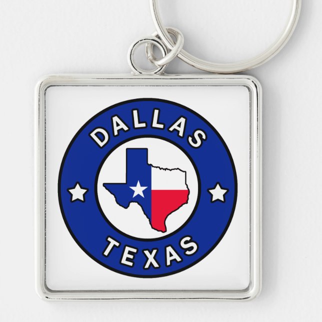 Dallas Texas Schlüsselanhänger (Vorne)