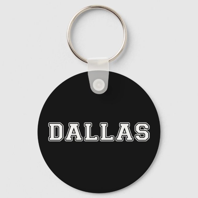 Dallas Texas Schlüsselanhänger (Vorderseite)