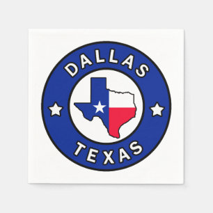 Dallas Texas Serviette