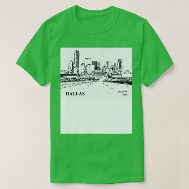 Dallas Texas TShirt 4 (Design vorne)