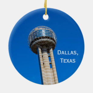 Dallas, Texas und Bluebonnets Weihnachtsschmuck